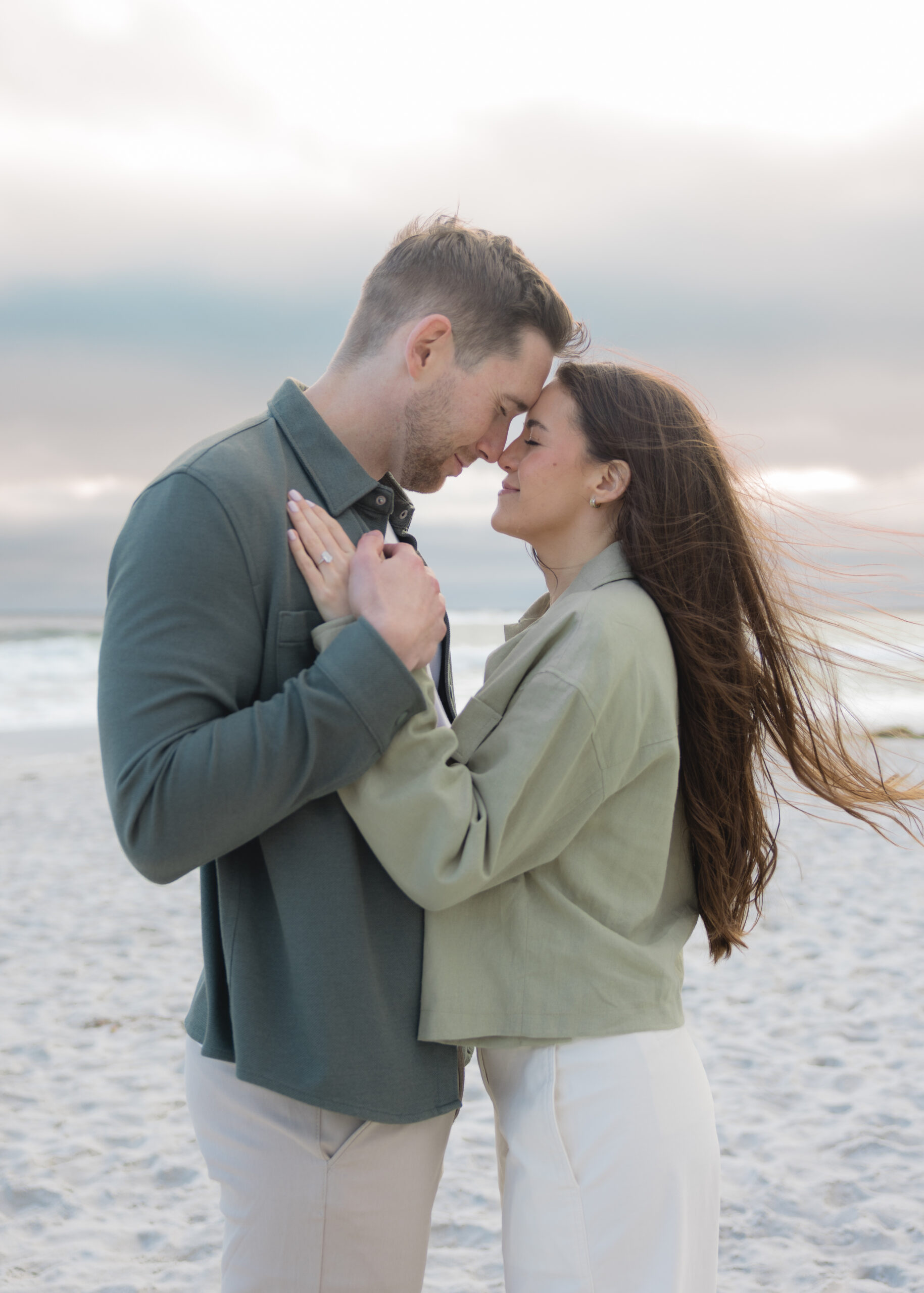 Emotions of a proposal captured