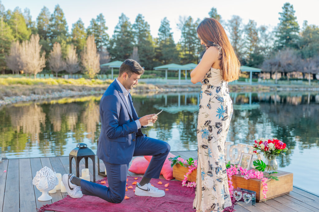 Speech reading at a proposal